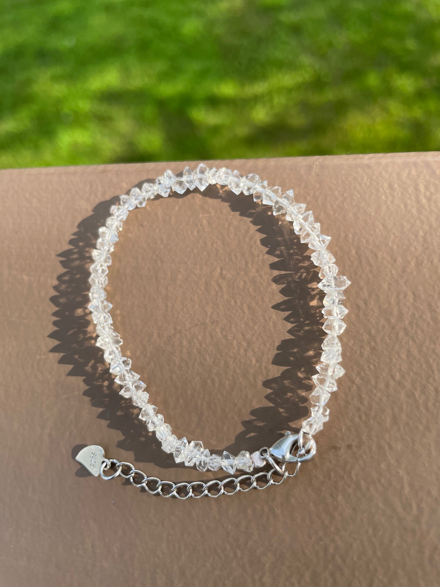 Herkimer Diamond bracelet